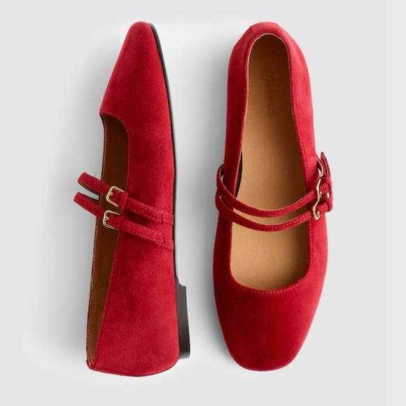 Madewell Shoes - The Greta Double-Strap Ballet Flat